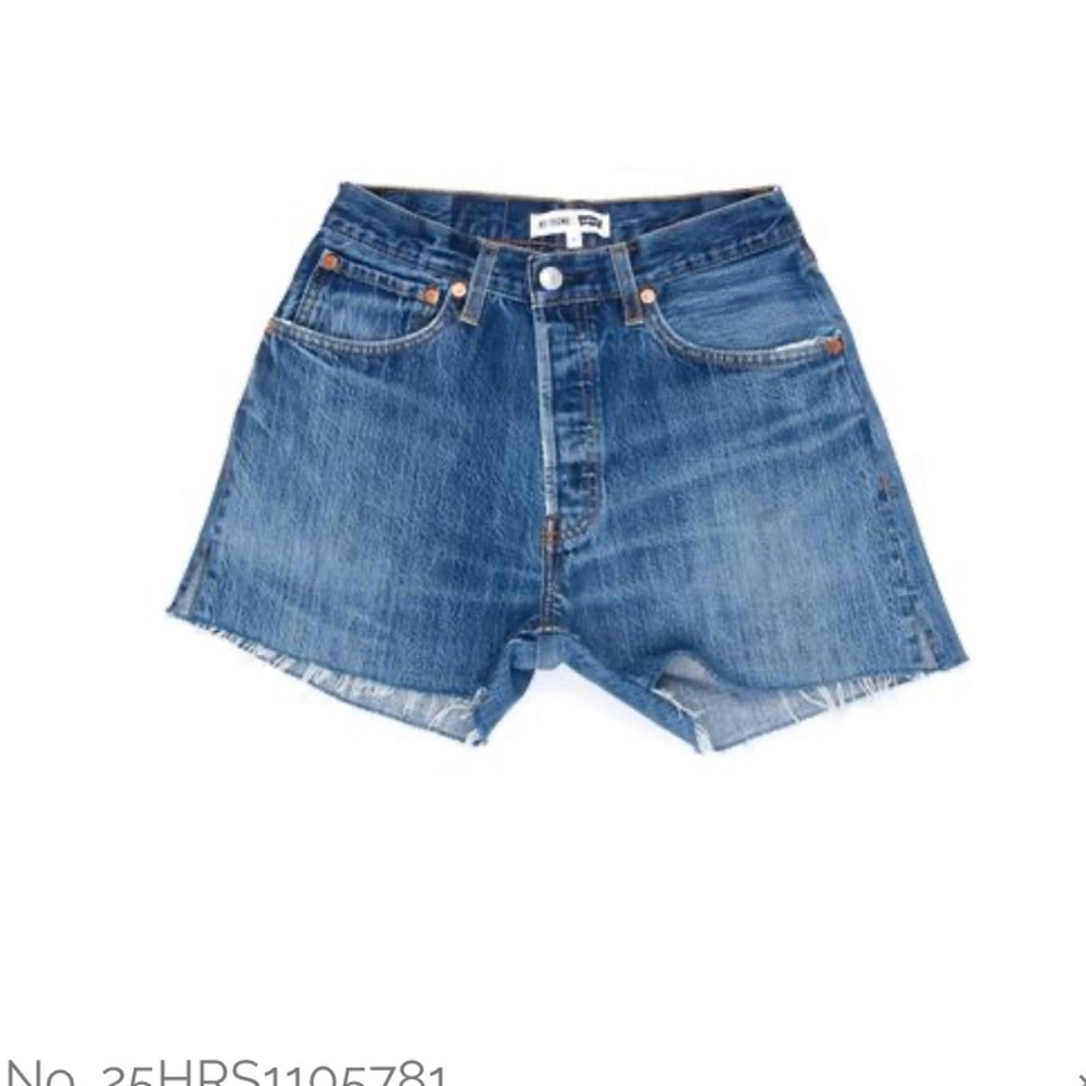 Re/Done Levi’s high rise short 25